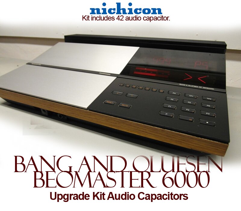 Bang and Olufsen Beomaster 6000 Upgrade Kit Audio Capacitors