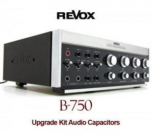 Revox B-750 Upgrade Kit Audio Capacitors