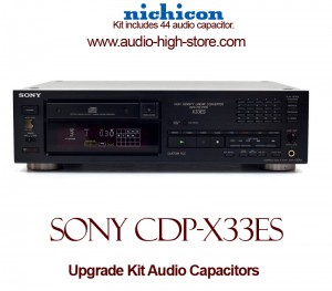 Sony CDP-X33ES Upgrade Kit Audio Capacitors