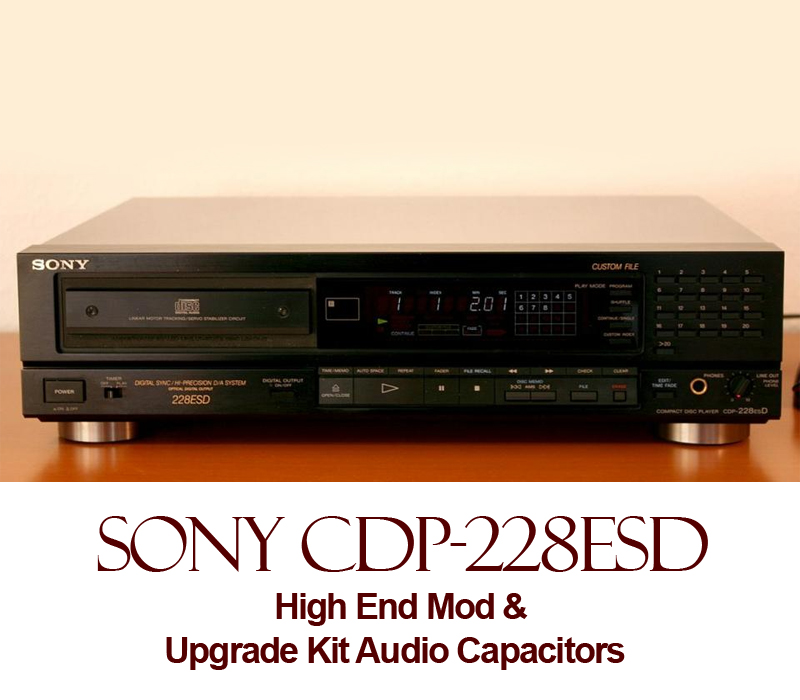 High End Mod For Sony CDP-228ESD