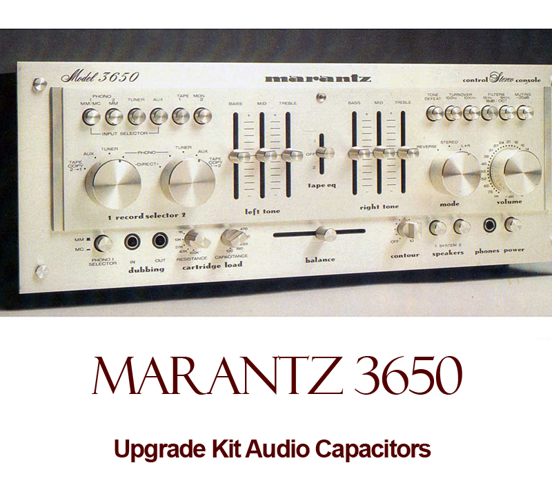 Marantz 3650 Upgrade Kit Audio Capacitors
