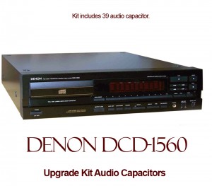 Denon DCD-1560 Upgrade Kit Audio Capacitors