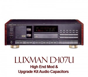 Luxman D-107U Upgrade Kit Audio Capacitors