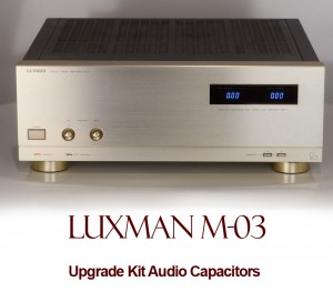 Luxman M-03 Upgrade Kit Audio Capacitors