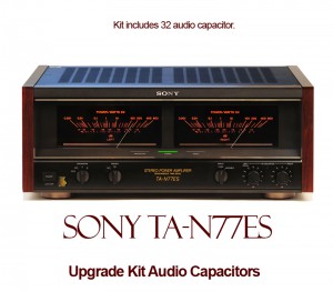 Sony TA-N77ES Upgrade Kit Audio Capacitors