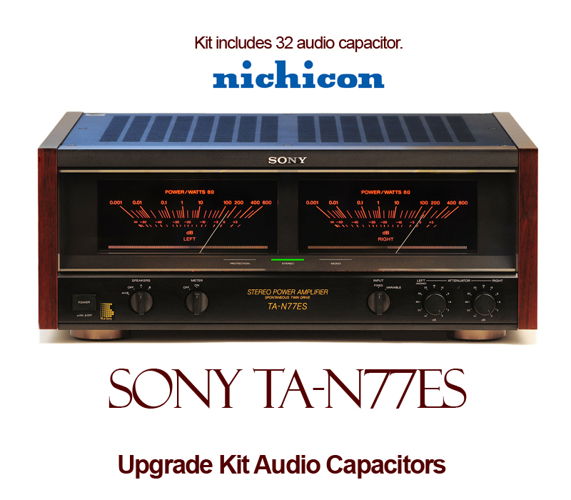 Sony TA-N77ES Upgrade Kit Audio Capacitors