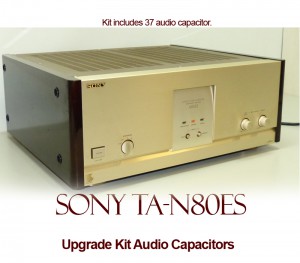 Sony TA-N80ES Upgrade Kit Audio Capacitors
