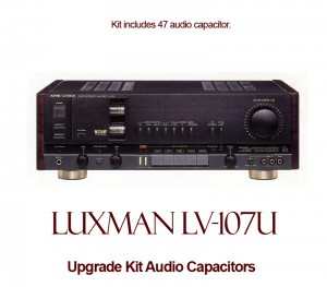 Luxman LV-107U Upgrade Kit Audio Capacitors
