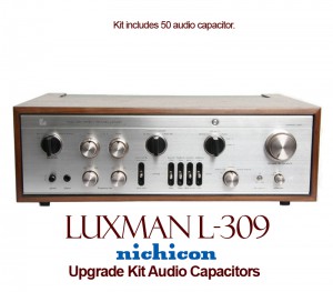 Luxman L-309 Upgrade Kit Audio Capacitors