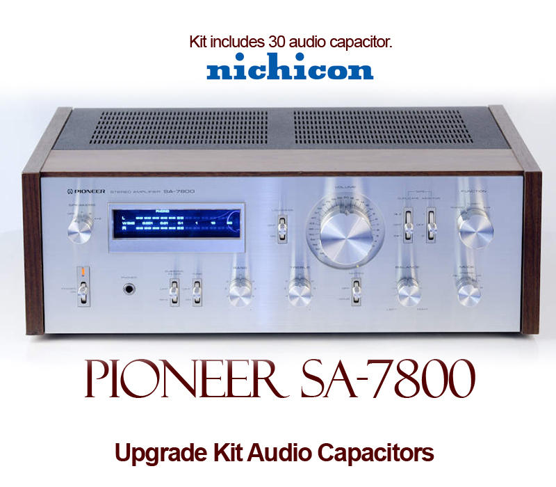 Pioneer SA-7800 Upgrade Kit Audio Capacitors