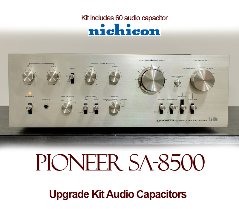 Pioneer SA-8500 Upgrade Kit Audio Capacitors
