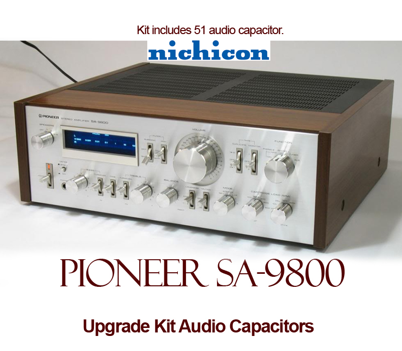 Pioneer SA-9800 Upgrade Kit Audio Capacitors
