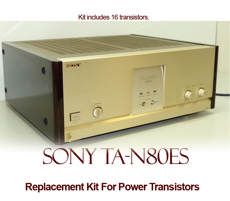 Sony TA-N80ES Replacement Kit Transistors