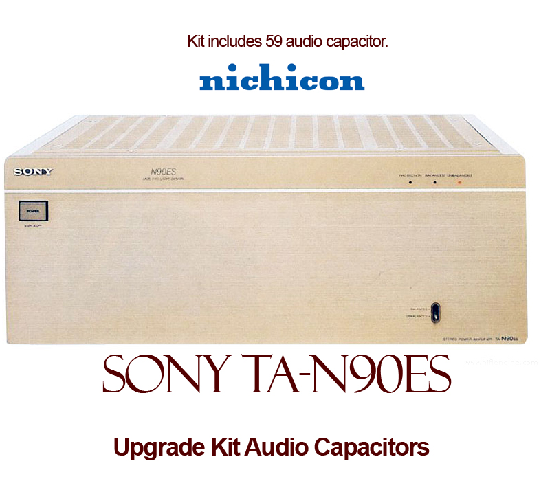 Sony TA-N90ES Upgrade Kit Audio Capacitors