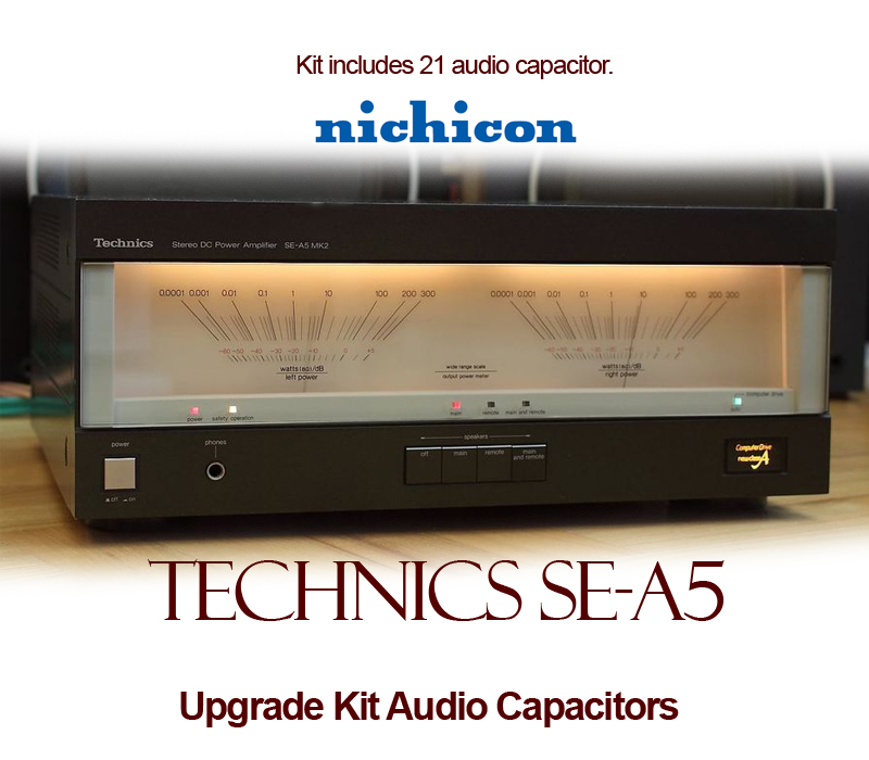 Technics SE-A5 / M2 Upgrade Kit Audio Capacitors
