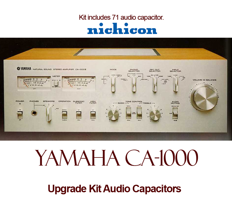 Yamaha CA-1000 Upgrade Kit Audio Capacitors