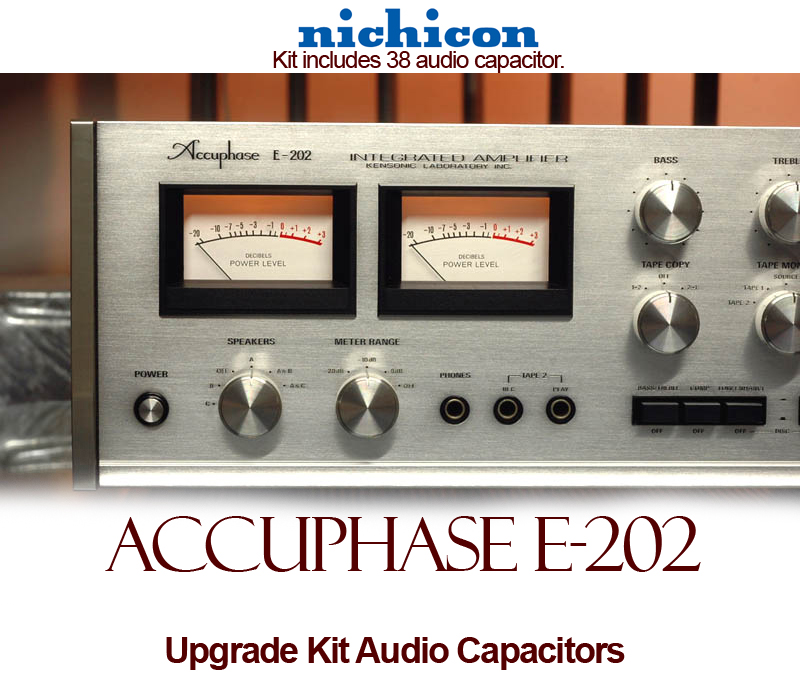 Accuphase E-202 Upgrade Kit Audio Capacitors