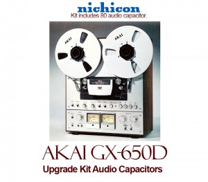 Akai GX-650D Upgrade Kit Audio Capacitors