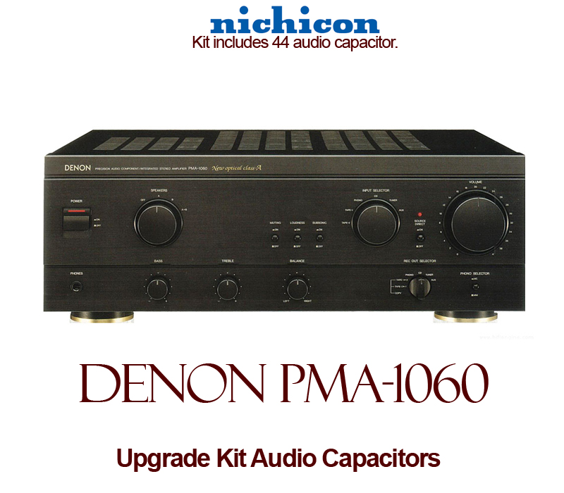 Denon PMA-1060 Upgrade Kit Audio Capacitors