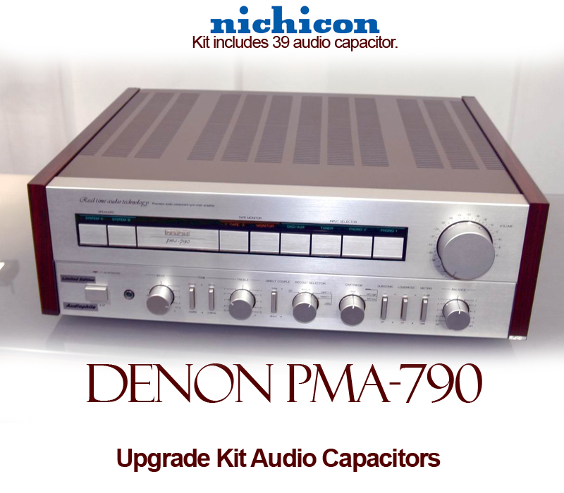 Denon PMA-790 Upgrade Kit Audio Capacitors