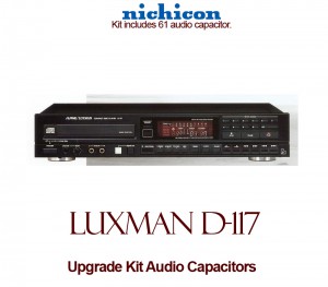 Luxman D-117 Upgrade Kit Audio Capacitors