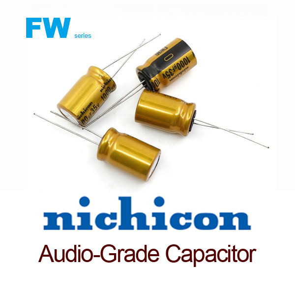 3PC Original Nichicon FW 220uf 50V Audio Capacitor for audio cap hifi diy 