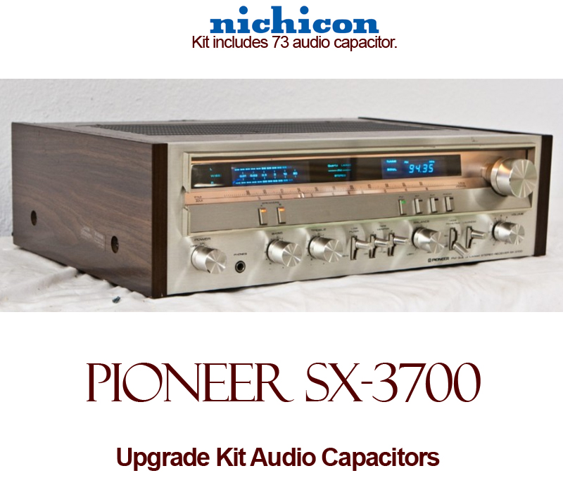 Pioneer SX-3700 Upgrade Kit Audio Capacitors