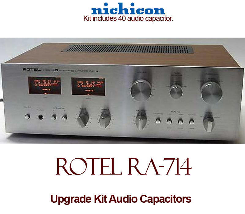 Rotel RA-714 Upgrade Kit Audio Capacitors