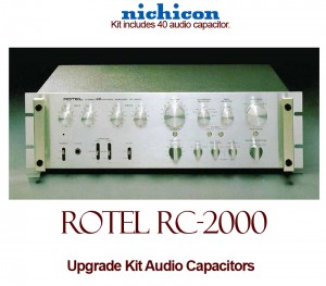 Rotel RC-2000 Upgrade Kit Audio Capacitors