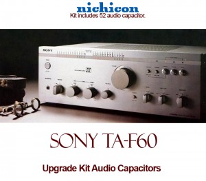Sony TA-F60 Upgrade Kit Audio Capacitors