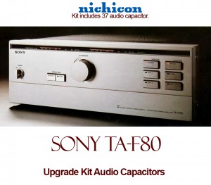 Sony TA-F80 Upgrade Kit Audio Capacitors