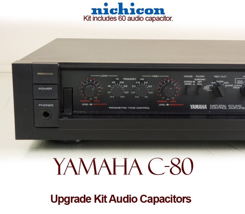Yamaha C-80 Upgrade Kit Audio Capacitors