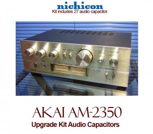 Akai AM-2350 Upgrade Kit Audio Capacitors