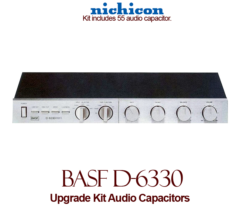 BASF D-6330 Upgrade Kit Audio Capacitors