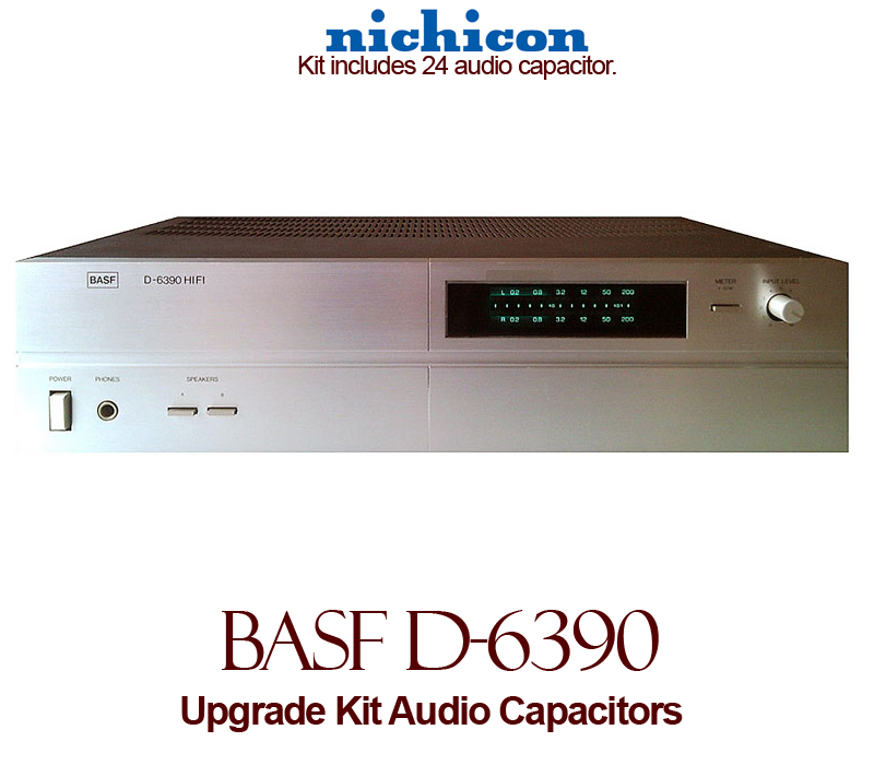 BASF D-6390 Upgrade Kit Audio Capacitors