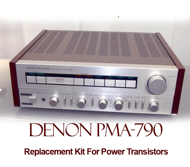 Denon PMA 790 Replacement Kit Transistors