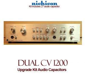 Dual CV 1200 Upgrade Kit Audio Capacitors