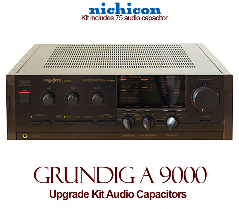Grundig A 9000 Upgrade Kit Audio Capacitors