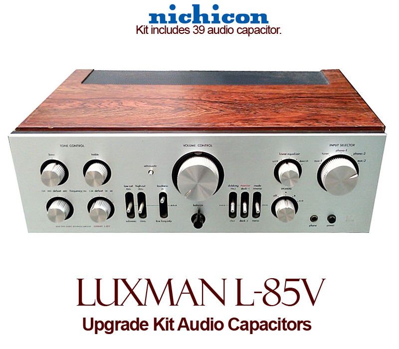Luxman L-85V Upgrade Kit Audio Capacitors