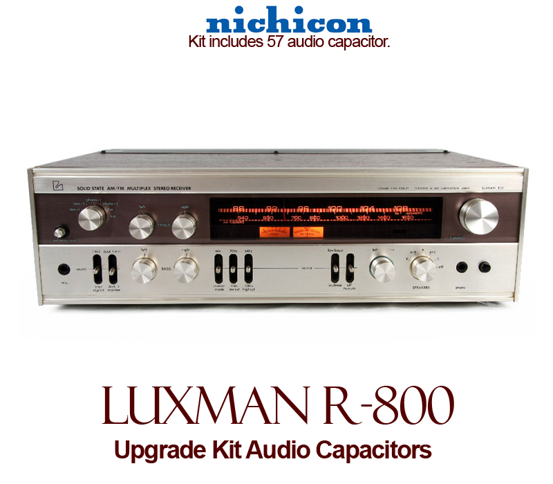Luxman R-800 Upgrade Kit Audio Capacitors