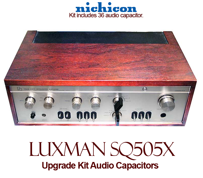Luxman SQ 505x Upgrade Kit Audio Capacitors