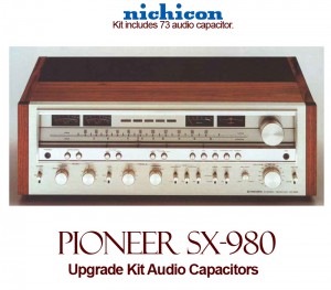 Pioneer SX-980 Upgrade Kit Audio Capacitors