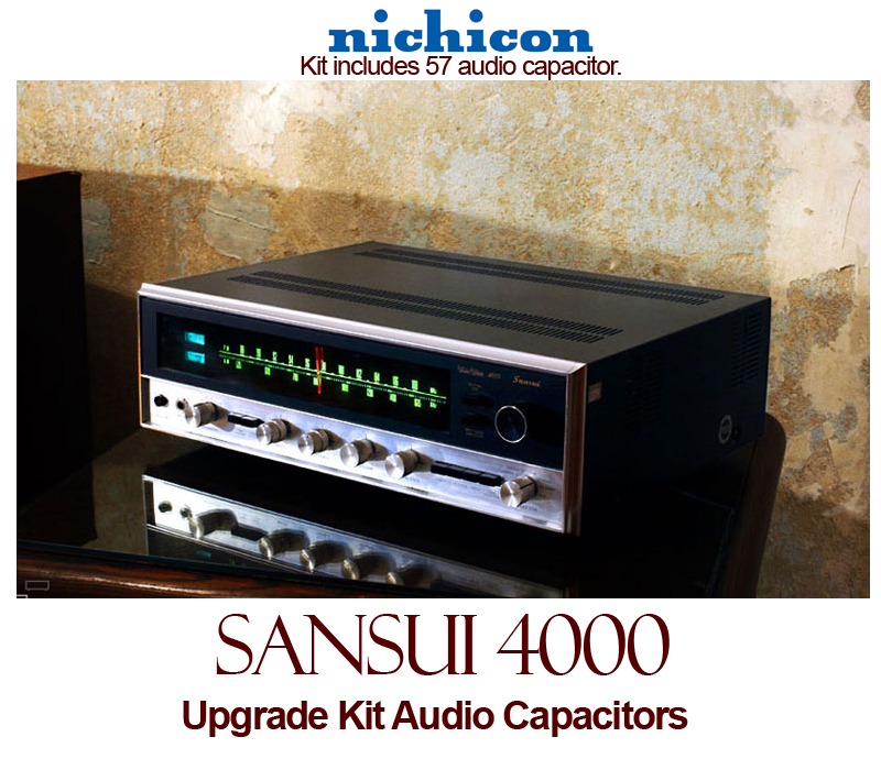 Sansui 4000 Upgrade Kit Audio Capacitors