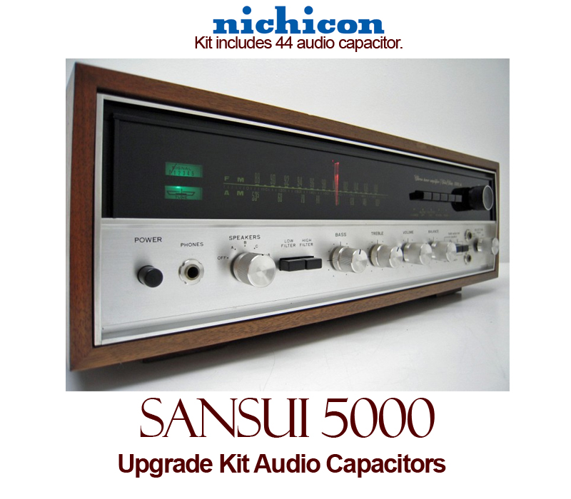 Sansui 5000 Upgrade Kit Audio Capacitors