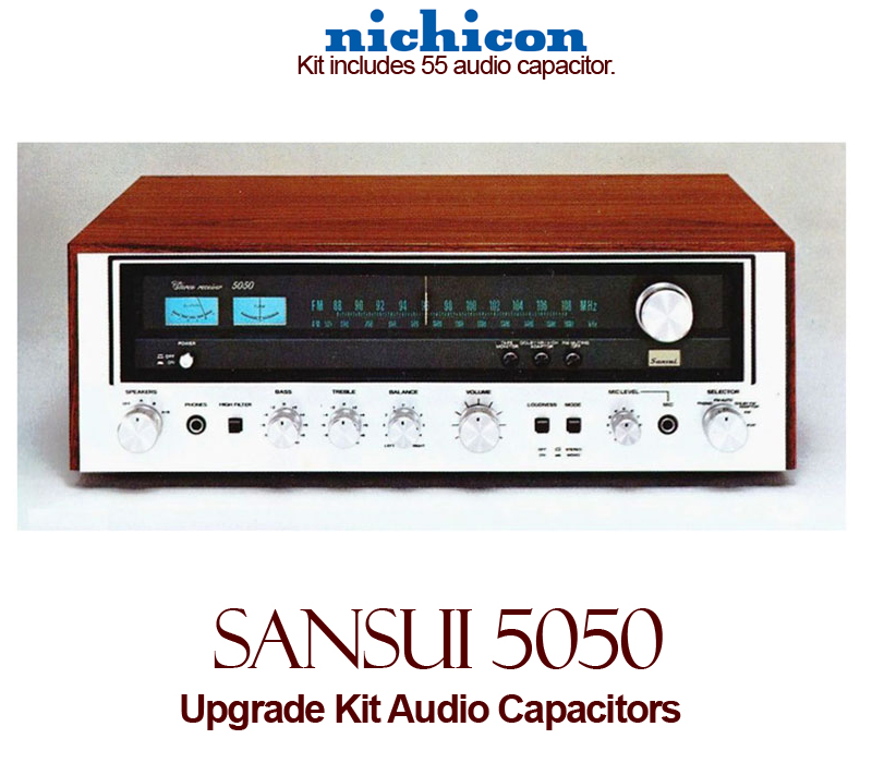 Sansui 5050 Upgrade Kit Audio Capacitors