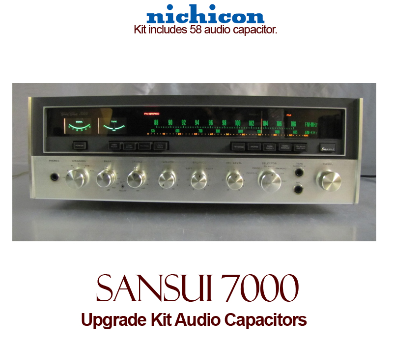 Sansui 7000 Upgrade Kit Audio Capacitors