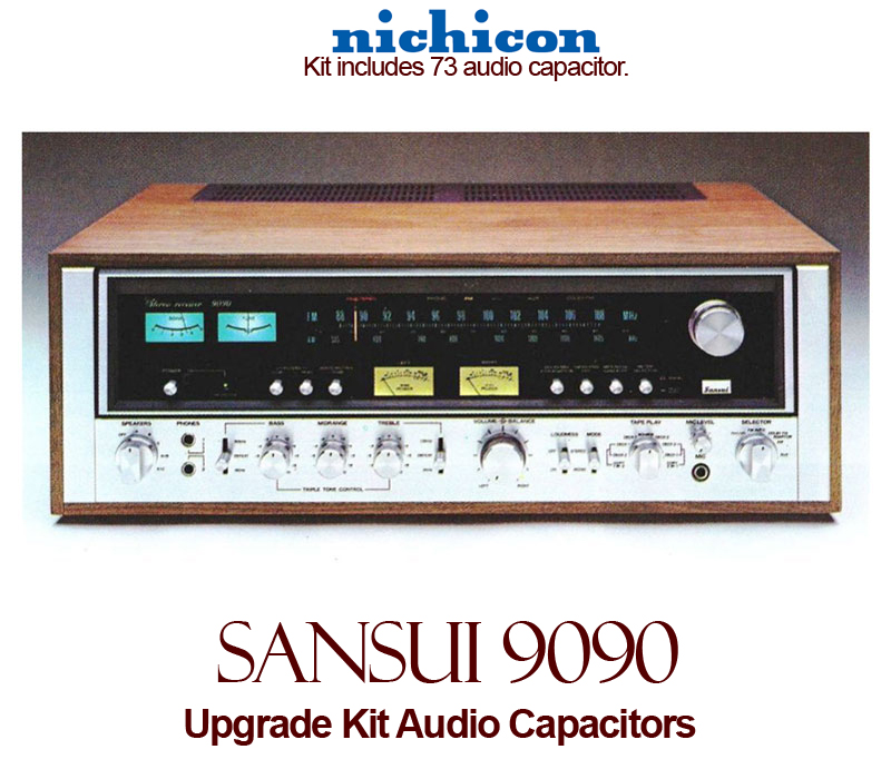 Sansui 9090 Upgrade Kit Audio Capacitors