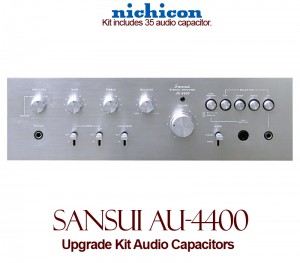 Sansui AU-4400 Upgrade Kit Audio Capacitors