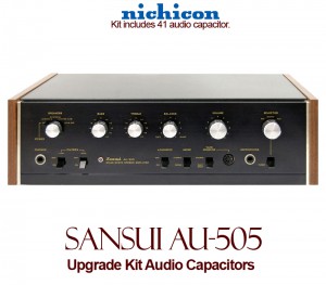 Sansui AU-505 Upgrade Kit Audio Capacitors