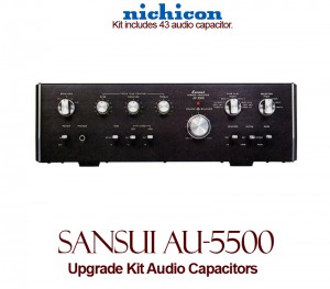 Sansui AU-5500 Upgrade Kit Audio Capacitors